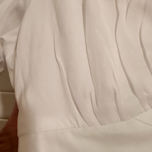 Gena Satin Tie Back Romper - Picture 6 of 11